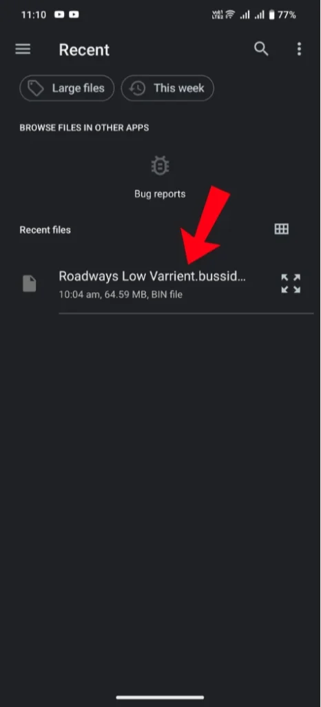 Device gallery recent files for Bus Simulator Indonesia