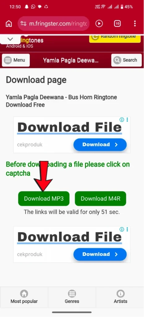 yamla pagla deewana bus horn download MP3 button